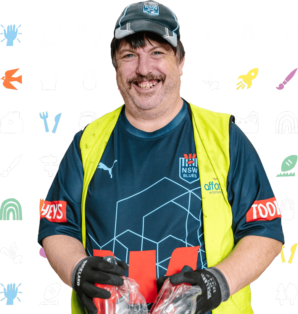 Afford supported employee at Ingleburn ADE